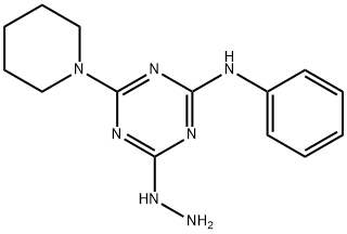 4-肼基-N-苯基-6-(哌啶-1-基)-1,3,5-三嗪-2-胺
