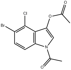 1-乙酰基-5-溴-4-氯-3-吲哚乙酯