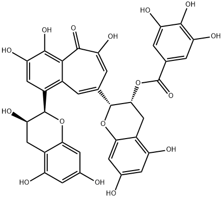 茶黄素-3-没食子酸酯(TF-3-G;)