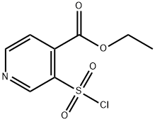 Ethyl 3-(chlorosulfonyl)isonicotinate