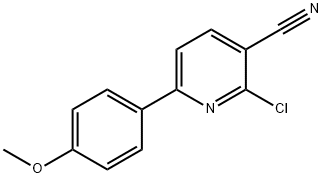 2-氯-3-氰基-6-(4-甲氧基苯基)吡啶,98%