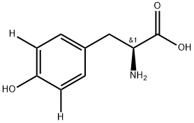 L-4-Hydroxyphenyl-3,5-d2-alanine