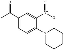 1-(3-硝基-4-哌啶-1-基-苯基)乙酮