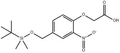 2-[4-(叔丁基二甲硅氧基甲基)-2-硝基苯氧基]乙酸