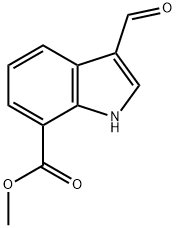 3-醛基-1H-吲哚-7-羧酸甲酯