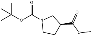 (S)-1-Boc-3-羧基吡咯烷甲酯