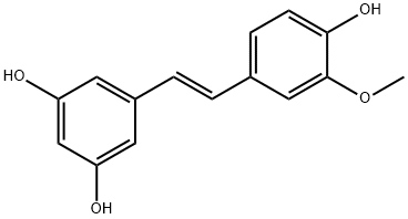 (E)-5-(4-羟基-3-甲氧基苯乙烯基)苯-1,3-二醇
