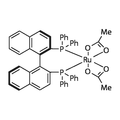 二乙酸根[(R)-(+)-2,2'-二(二苯基膦基)-1,1'-联萘基]钌(II)