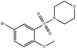 4-(5-溴-2-甲氧基苯基磺酰)吗啉