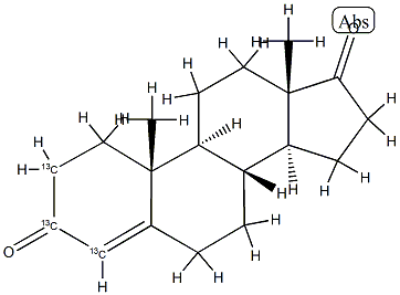 4-雄烯-3,17-二酮-2,3,4-13C3 溶液