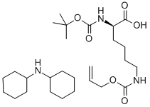 Boc-D-Lys(Alloc)-OH (dicyclohexylammonium) salt