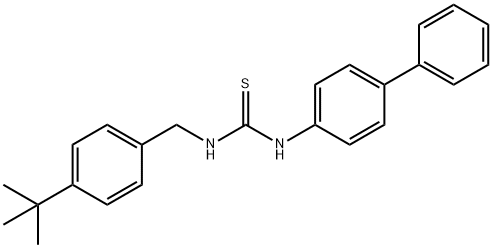 1-(联苯-4-基)-3-(4-叔丁基苄基)硫脲