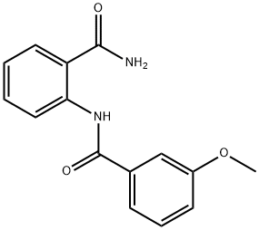 N-(2-氨基甲酰基苯基)-3-甲氧基苯甲酰胺