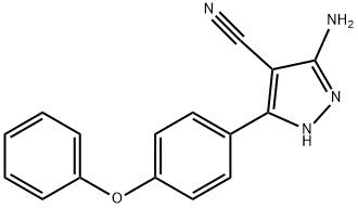 3-氨基-5-(4-苯氧基苯基)-4-氰基-1H-吡唑