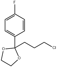 2-(3-氯丙基)-2-(4-氟苯基)-1,3-二氧戊烷