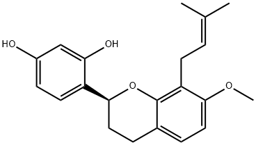 2&#39;,4&#39;-Dihydroxy-7-methoxy-8-prenylflavan