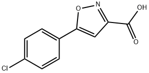 5-(4-Chlorophenyl)isoxazole-3-carboxylic acid