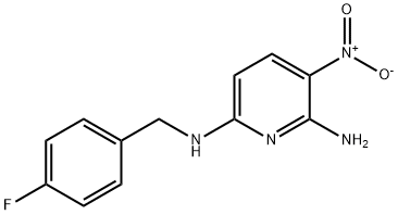 2-氨基-3-硝基-6-(4-氟苄基氨基)吡啶