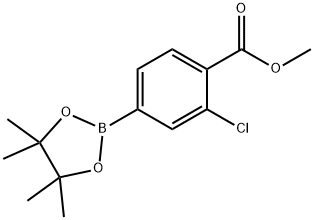 3-Chloro-4-methoxycarbonylphenylboronic acid, pinacol ester