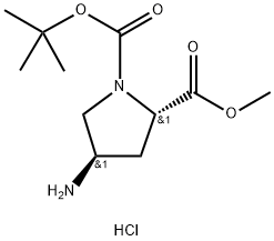 N-Boc-反式-4-氨基-L-脯氨酸甲酯盐酸盐