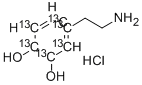2-(3,4-Dihydroxyphenyl-13C6)ethylamine HCl