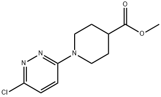 1-(6-氯哒嗪-3-基)哌啶-4-羧酸甲酯