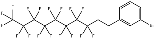 1-溴-3-(3,3,4,4,5,5,6,6,7,7,8,8,9,9,10,10,10-十七氟癸基)苯