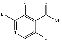 2-溴-3,5-二氯吡啶-4-羧酸