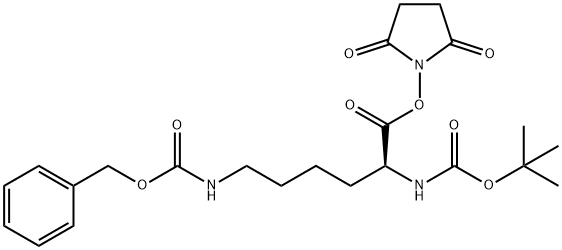 N2-[(叔丁氧基)羰基]-N6-[(苯甲氧基)羰基]-L-赖氨酸2,5-二氧代-1-吡咯烷基酯