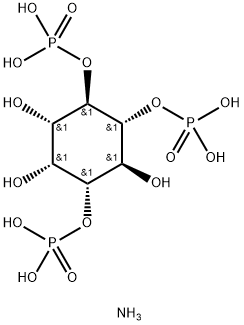 D-MYO-肌醇 1,4,5-三(磷酸二氢酯)三铵盐