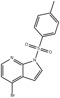 4-溴-1-[(4-甲基苯在)磺酰基]-1H-吡咯并[2,3-b]吡啶