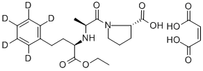 (S,S,S)-Enalapril-d5 Maleate Salt