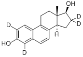 17β-Dihydroequilin-2,4,16,16-d4