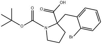 Boc-α-(2-溴苄基)-DL-Pro-OH