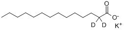 Potassium Tetradecanoate-2,2-d2
