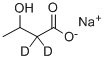 rac 3-Hydroxybutyric Acid-d2  Sodium Salt