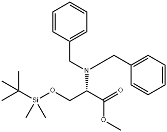 N,N-二苄基-O-(叔丁基二甲基硅烷)-L-丝氨酸甲酯
