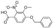 3-甲氧基-2-硝基-4-(苯基甲氧基)苯甲酸