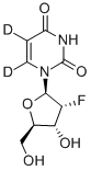 2′-Fluoro-2'-deoxyuridine-5,6-d2
