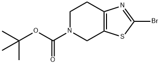 2-溴-6,7-二氢噻唑并[5,4-c]吡啶--5(4H)-甲酸叔丁酯