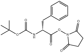 叔丁氧羰基-D-苯丙氨酸N-羟基丁二酰亚胺酯