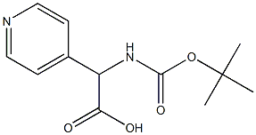tert-Butoxycarbonylamino-pyridin-4-yl-acetic acid