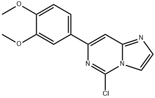 5-氯-7-(3,4-二甲氧基苯基)咪唑并[1,2-c]嘧啶