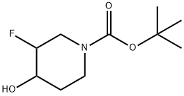 3-氟-4-羟基哌啶-1-甲酸叔丁酯