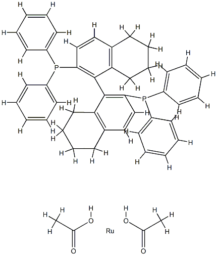 [(R)-(+)-2,2'-双(二苯基膦)-5,5',6,6',7,7',8,8'-八氢-1,1'-联萘]钌二乙酸盐