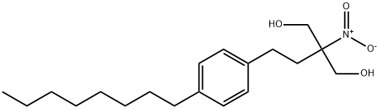 2-硝基-2-(4-辛基苯乙基)丙烷-1,3-二醇