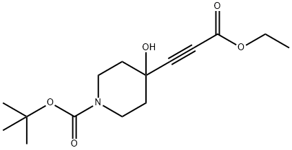 4-(3-乙氧基-3-氧代丙-1-炔-1-基)-4-羟基哌啶-1-甲酸叔丁酯