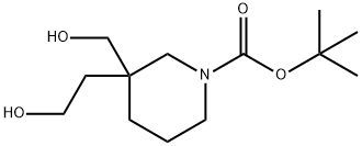 3-(2-羟乙基)-3-(羟甲基)哌啶-1-甲酸叔丁酯