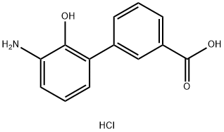 3`-氨基-2`-羟基-[1,1`-联苯]-3-甲酸盐酸盐