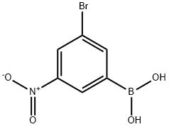 3-溴-5-硝基苯硼酸, 95%